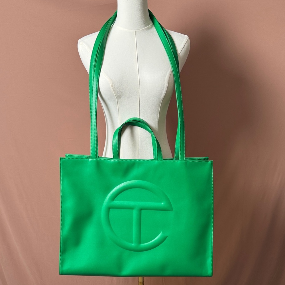 Telfar Emerald Green Large Tote Bag